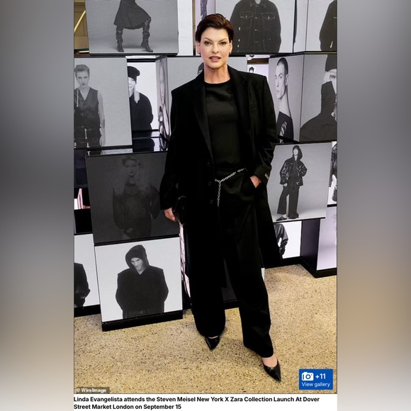 Zara x Steven Meisel Women’s Wool Cashmere Blended Coat - Made in Portugal - L - Picture 6 of 16